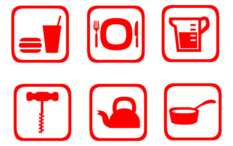 無料ロゴダウンロード　料理関連002